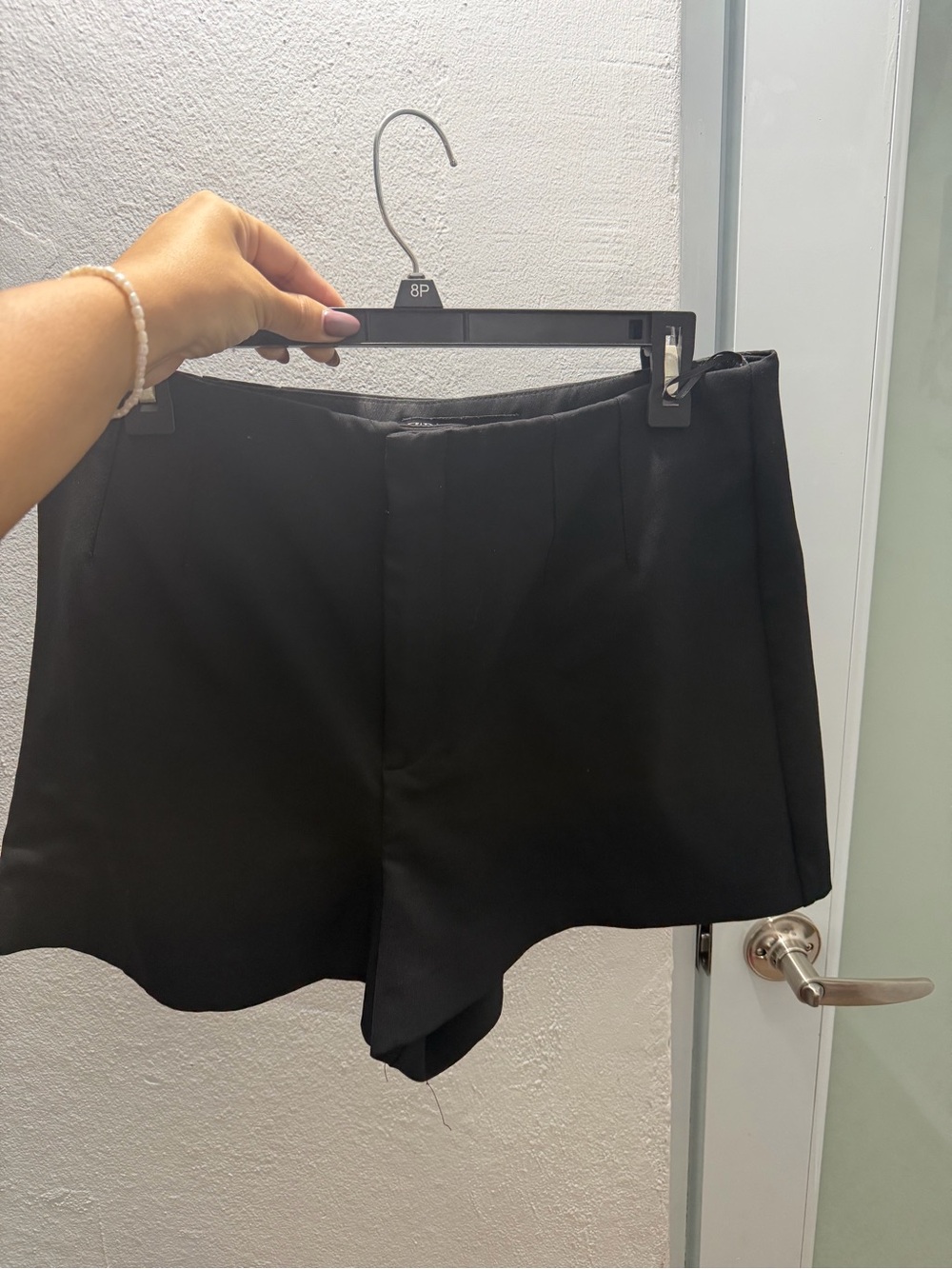 Black Women's Tailored Shorts Zara XL